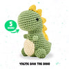 Dan The Dino - Crochet Kit